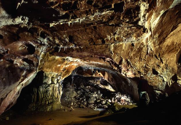 Interior cueva Tito Bustillo