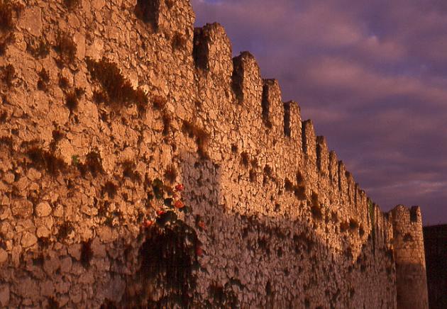 Mittelalterliche Mauer